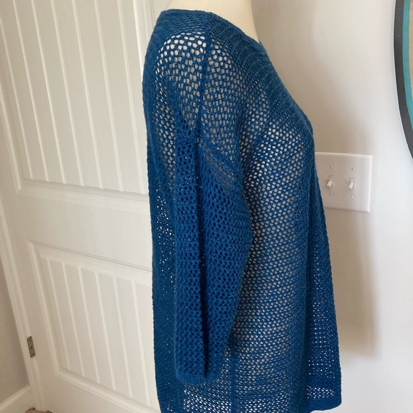 J Jill mesh sweater - Picture 4 of 6